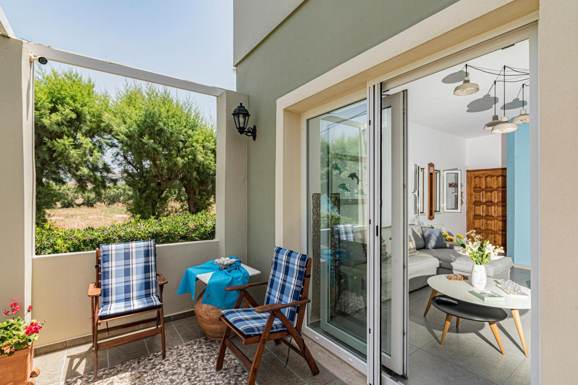 Big Blue Exclusive Beachfront Villa Kissamos Bagian luar foto